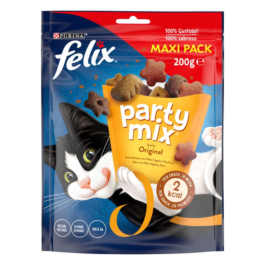 Felix Biscoitos Party Mix para gatos